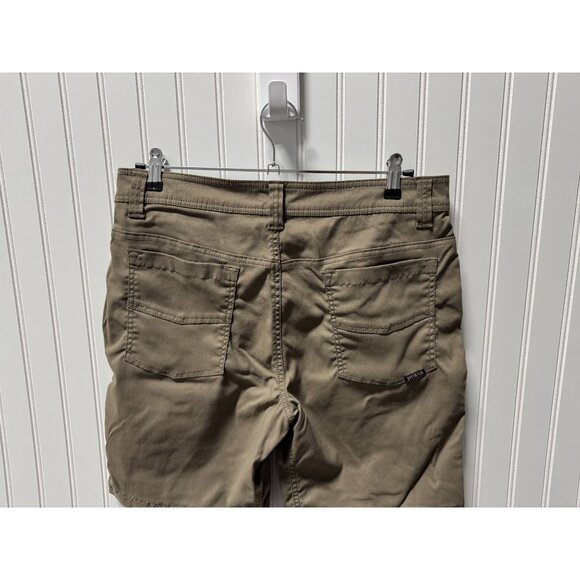 PRANA Men's Alameda Short Size 32 Brown Hiking Flat Front Stretch 9" - Picture 5 of 8